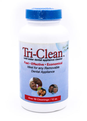 Tri-Clean® Cold Water Dental Appliance Cleaner